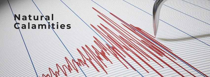 plot of earthquake - representative image to show natural disaster. Blog of Mrunal Pandit