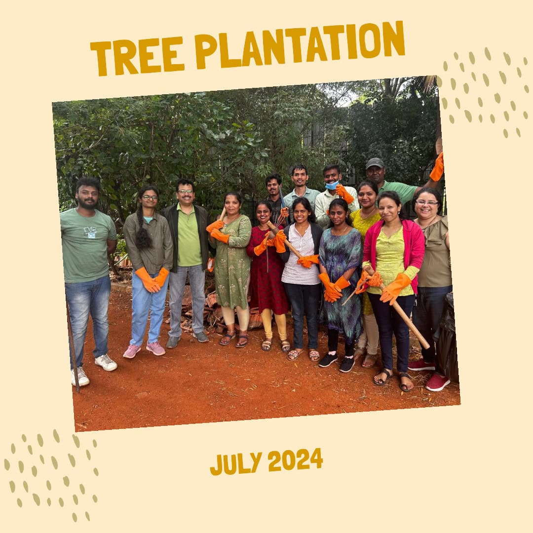 Tree Plantation Drive at Jakkur Lake